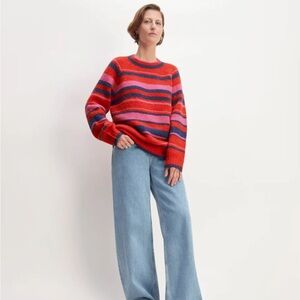 Everlane superfuzz crewneck sweater